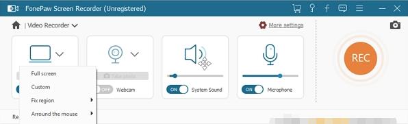 FonePaw Screen Recorder（屏幕录制）破解免费版